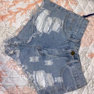 Blue Jean shorts